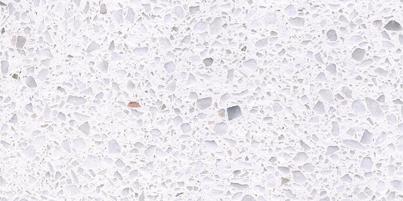 MIH-101 Carrara White Terrazzo surface detail