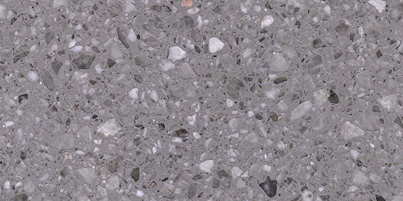 MIH-104 Time Lane Grey terrazzo slab -