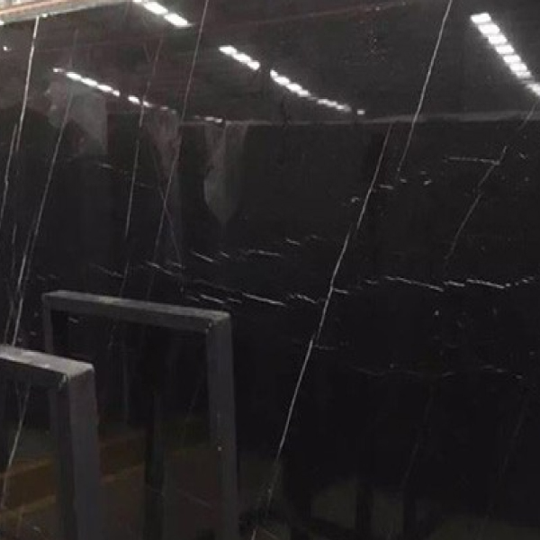 China Marble big size slabs Nero Marquina