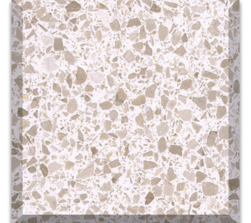 Cream color artificial stone precast terrazzo slabs and tiles slab 360x320